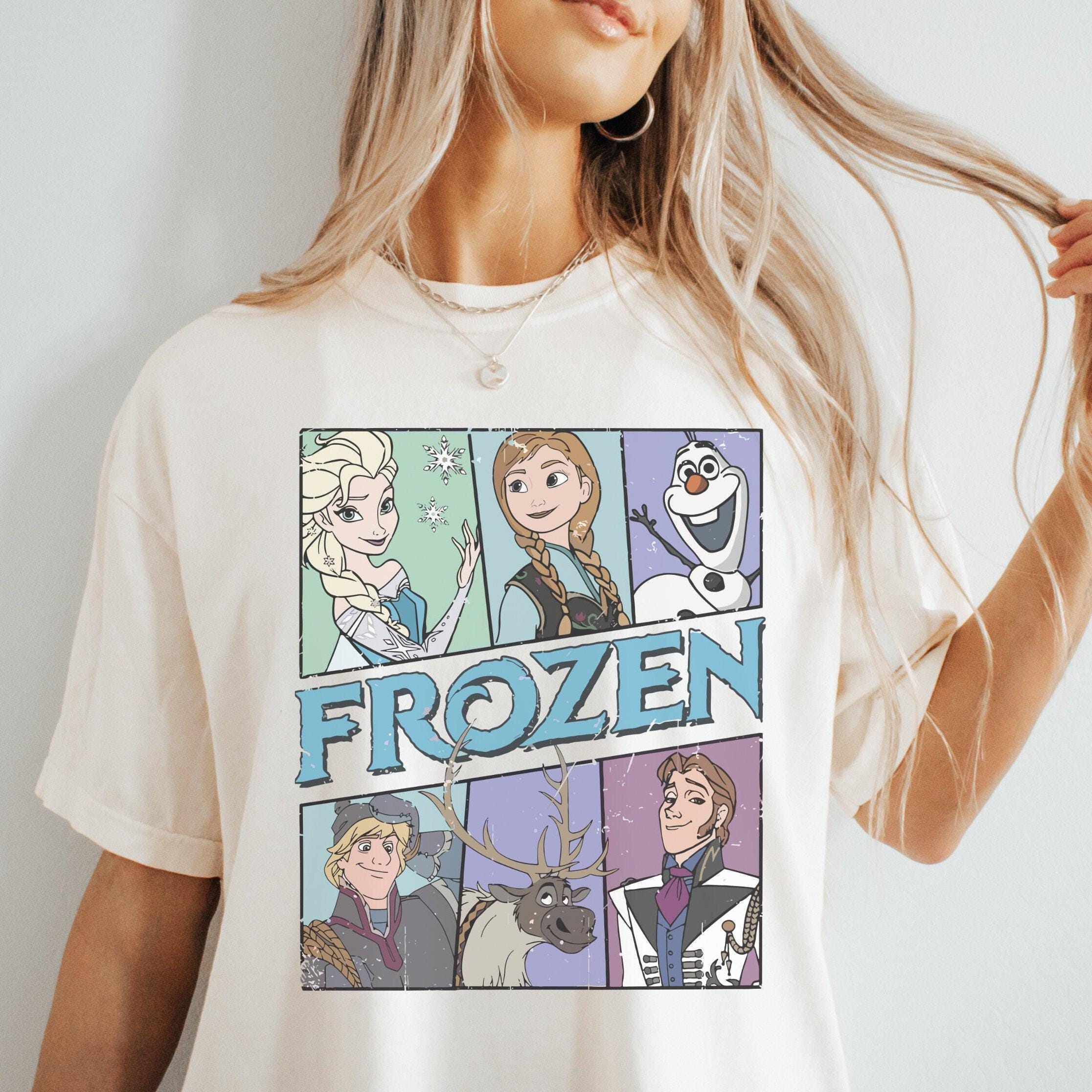 Adult Frozen Shirt Etsy