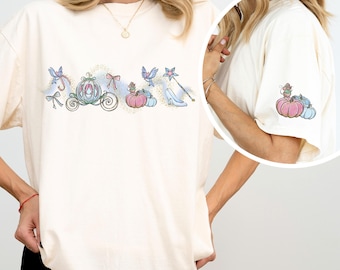 Comfort Color® Disney Cinderella SweatShirt Cinderella est 1950 Disney Princess tee Gus Gus Cinderella Disney trip Shirts 001401