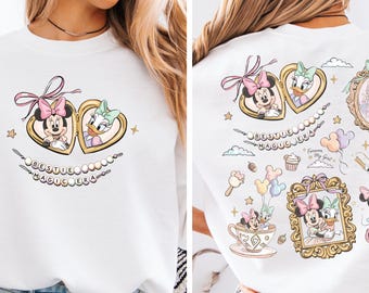 Comfort Colors® Disney Girls Just Wanna Have Fun Shirt, Minnie Daisy Friend Shirt, Disney Bestie Shirt, Girly Disney Vacation Tee 001491