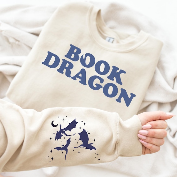 Comfort Color® Book Dragon Shirt, Book Lover T-Shirt, Fantasy Reader Tee, Bookish Tee, Book Addicted Tee, Dragon Shirt, fantasy era, 00506