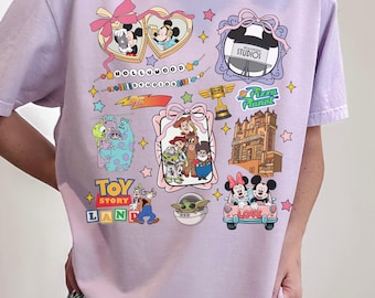 Comfort Color® Disney Hollywood Studios Shirt magical parks shirt Mickey and friend Shirt Hollywood Studios Disney Family Vacation 00752