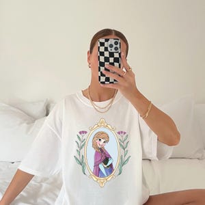 Comfort Color® Disney Anna Shirt Vintage Frozen Sweatshirt princess shirt disney trip shirt Disney sisters Shirt disnayworld shirts, 00695 image 8