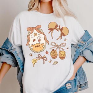 Comfort Color® Disney bear shirt Mama Bear shirt Halloween cute bear tee Disney Family Shirt disney trip shirt disney fall shirt 00893 image 2