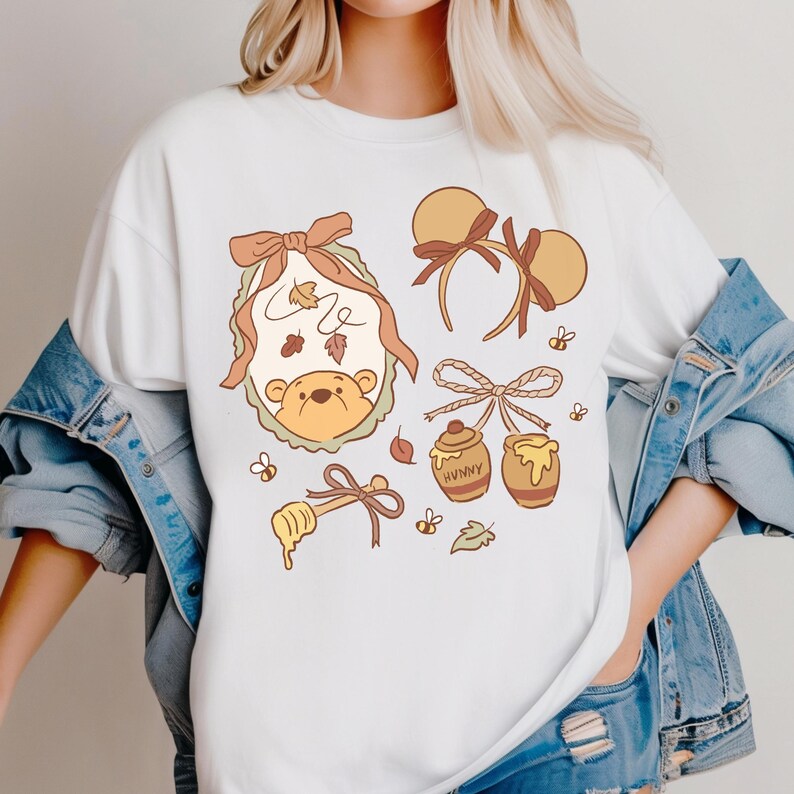 Comfort Color® Disney bear shirt Mama Bear shirt Halloween cute bear tee Disney Family Shirt disney trip shirt disney fall shirt 00893 image 2
