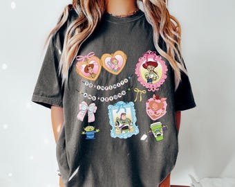 Comfort Color® vintage Disney Toy Story infinity and beyond t-Shirt Disney Toy Story tee Jessie and Woody tee buzz disney trip shirt 0679