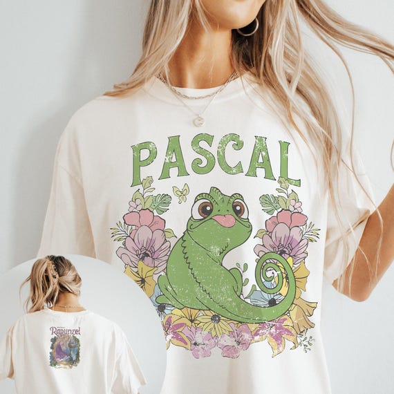 Comfort Color® Tangled Pascal Shirt Retro Rapunzel Shirt WDW princess shirt  Rapunzel Tangled Disney Princess Tee Disney Trip Shirts 00178