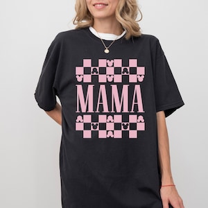 Comfort Color® Disney Mama Shirt, Disney Mom Tee, Gift for Mom, Disney Vacation Shirt, Minnie Ear Shirt, Disney Family Shirt, Mom Tee, 0240 image 5