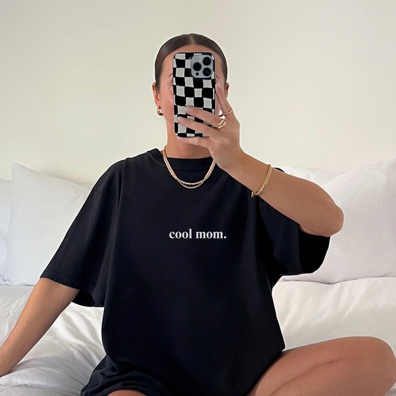 Comfort Color® Cool Mom shirt Mom Shirt Pregnancy Announcement Mom Shirt cool grandma sweatshirt Mothers Day Gift Best mom Mom Gift 00641 image 2