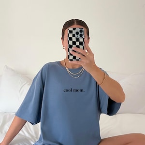 Comfort Color® Cool Mom shirt Mom Shirt Pregnancy Announcement Mom Shirt cool grandma sweatshirt Mothers Day Gift Best mom Mom Gift 00641 image 1