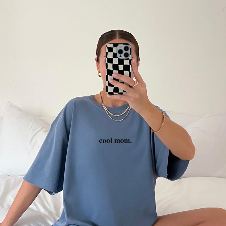 Comfort Color® Cool Mom shirt Mom Shirt Pregnancy Announcement Mom Shirt cool grandma sweatshirt Mothers Day Gift Best mom Mom Gift 00641 image 1
