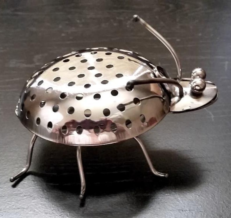 Ladybug Garden Decor Home/patio Decor Stainless Steel - Etsy