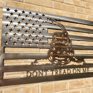 Dont Tread on Me Gadsen Flag, Metal Sign, Flag, Snake - Etsy