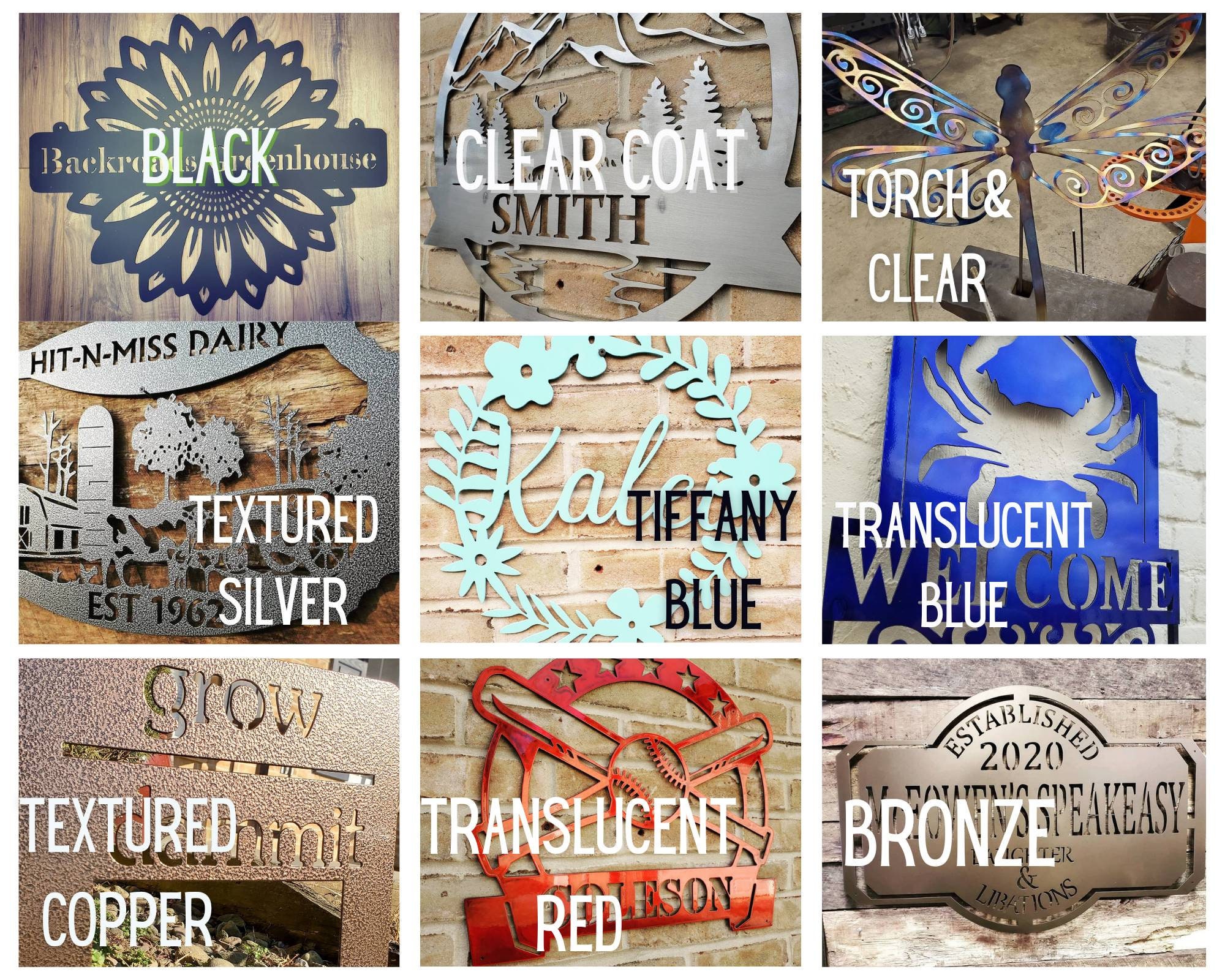 Happy Campers - Camping Personalized Metal Sign