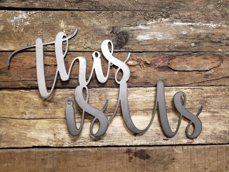 This is Us Metal Sign Etsy