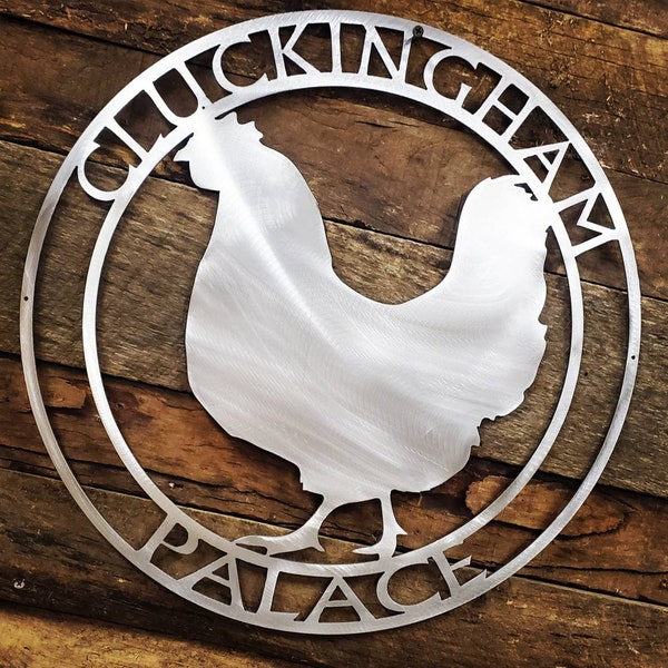 Cluckingham Palace Chicken Coop decor, Henhouse, Chicken gift