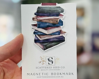Vintage books MAGNETIC BOOKMARK Book worm masculine magnetic bookmark