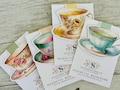 Vintage Teacup MAGNETIC BOOKMARKS for Teacup collector book lover gift product logo