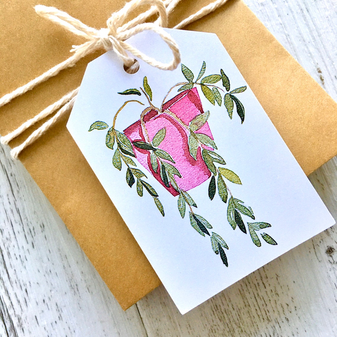 POTTED PLANTS Gift Tags Swing Tags pot Plants Gift Tags Etsy Australia