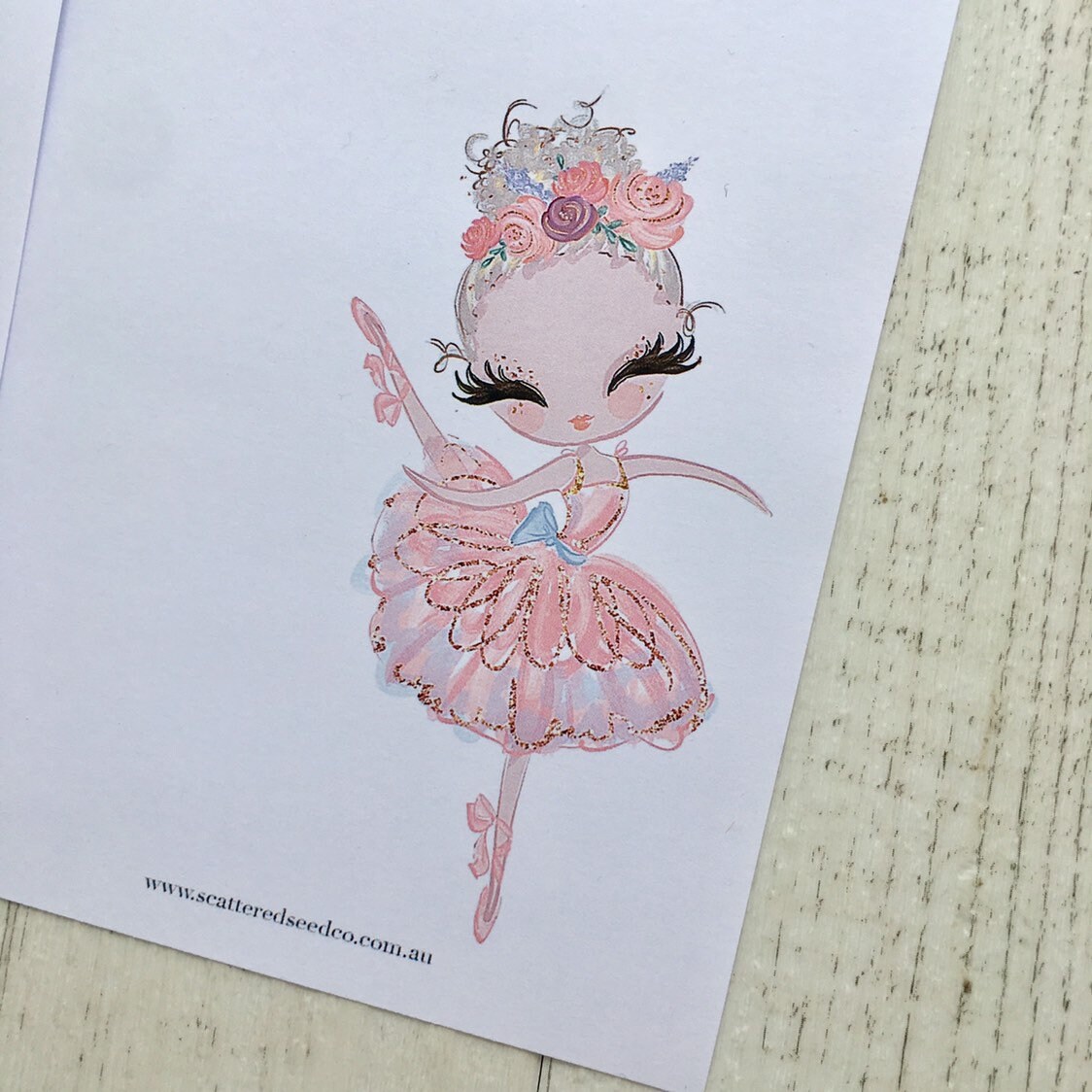 Childrens Personalised BALLERINA Writing Paper Set BALLET | Etsy