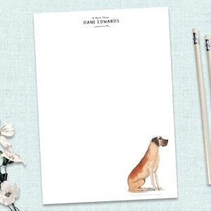 DOG Notizpapier Set - 20er Set - Briefpapier für Hunde - Wähle deine Hunderasse - Notizpapier Set mit optionaler Geschenk-Aufbewahrungsbörse