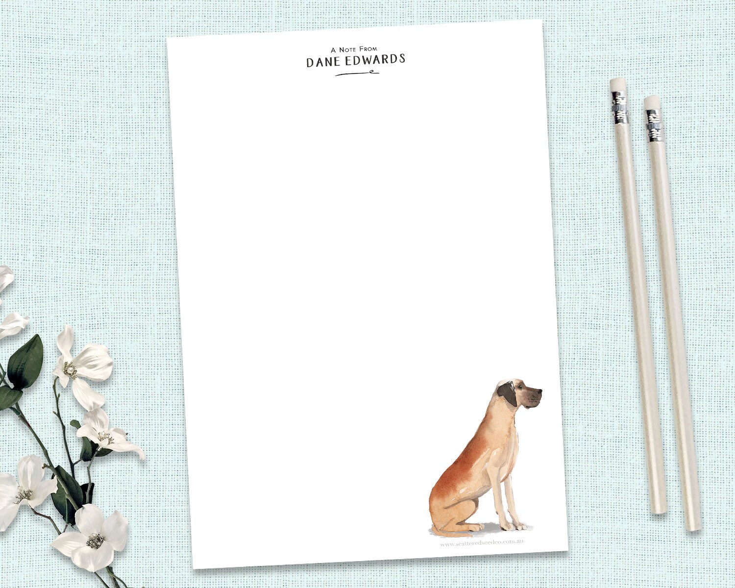 DOG Notepaper Set Set of 20 Dog Stationery Choose Your - Etsy Australia