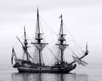 Sailing Ship in the Northern Atlantic