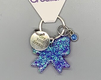 Mini Cheer Bow Bundle Keychain