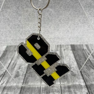 911 Dispatcher 3 inch Key Chain