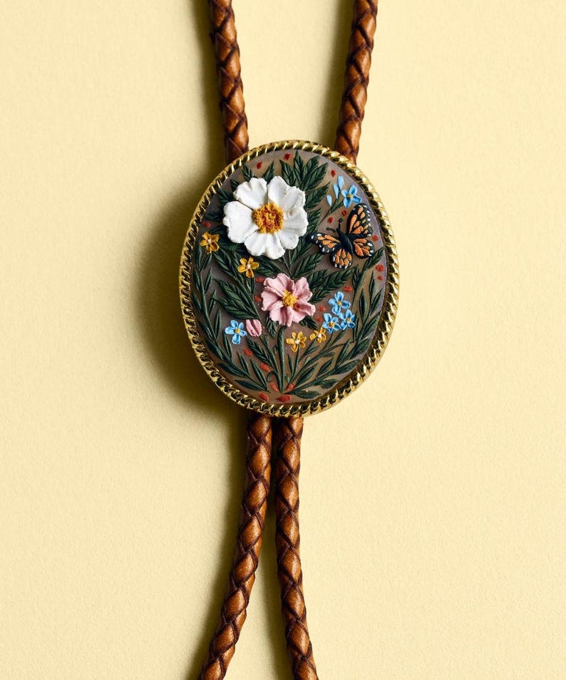 Colección Willow Avalon x Willa Claire Co / Corbata bolo estilo western / The Festival Shop / Edición limitada imagen 3