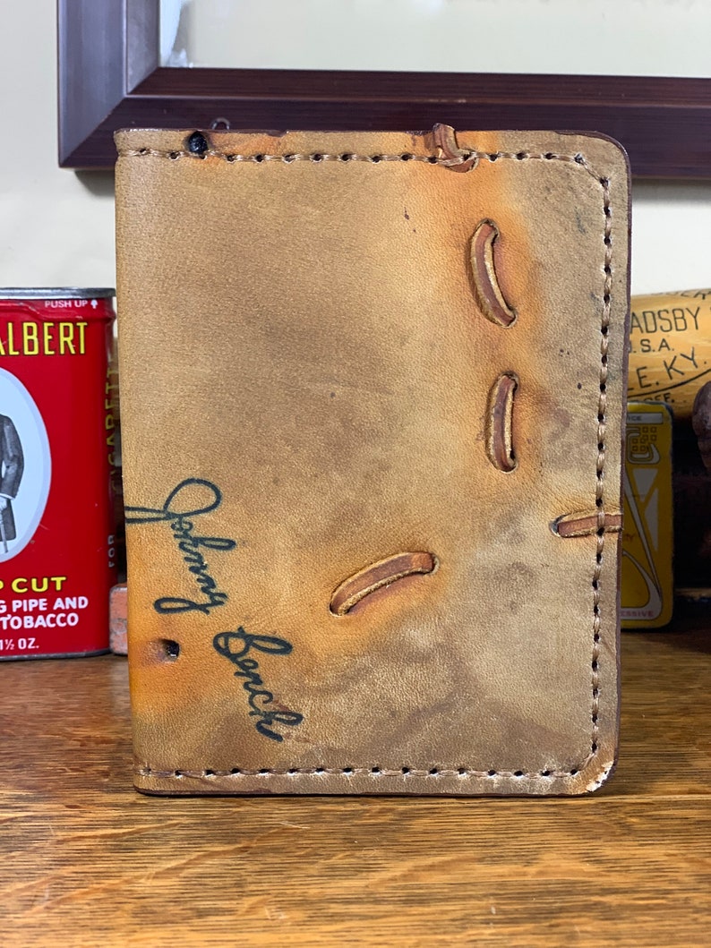 Johnny Bench Passport Wallet Etsy