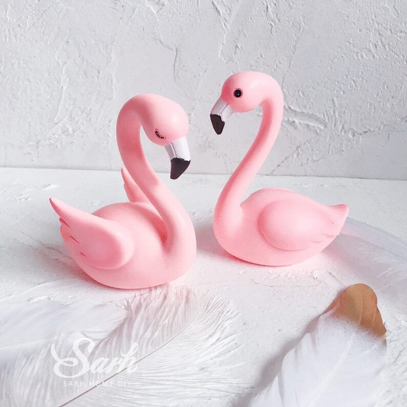 Sugarcraft Molds Polymer Clay Cake Border Mold Soap Molds Resin Candy Chocolate Cake Decorating Tools Flamingo set mold