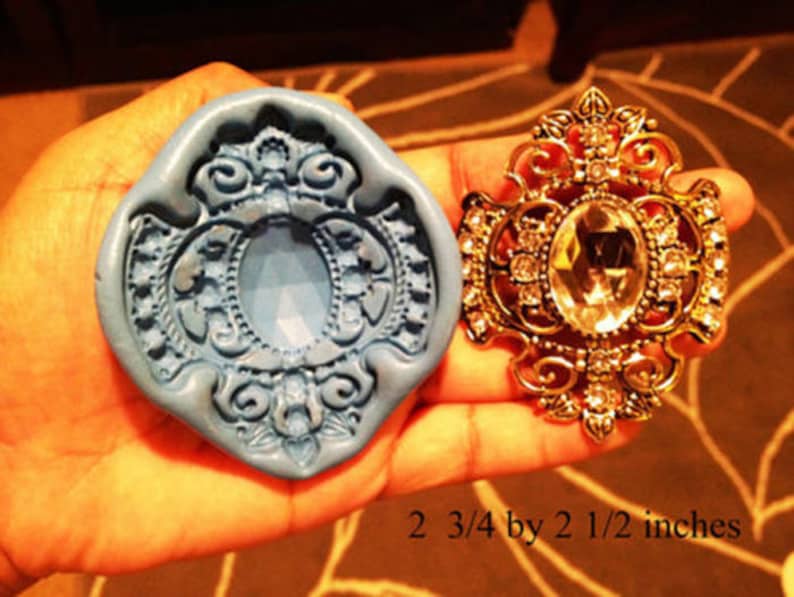 Sugarcraft Molds Polymer Clay Cake Border Mold Soap Molds Resin Candy Chocolate Cake Decorating Tools brooch mold 77655