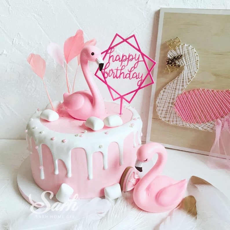Sugarcraft Molds Polymer Clay Cake Border Mold Soap Molds Resin Candy Chocolate Cake Decorating Tools Flamingo set mold