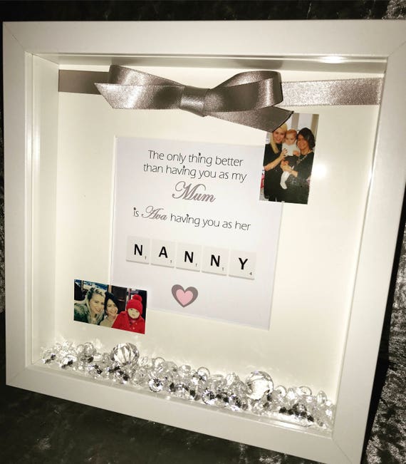 Personalised Mom Nanny Frame