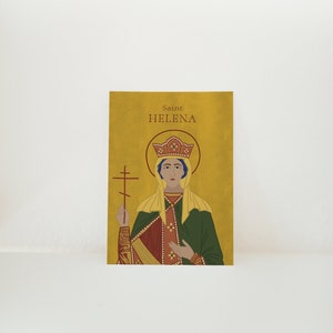 Saint Helena Icon 4x6 Card