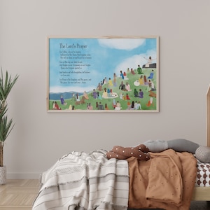 Cartel de los Niños del Padre Nuestro
