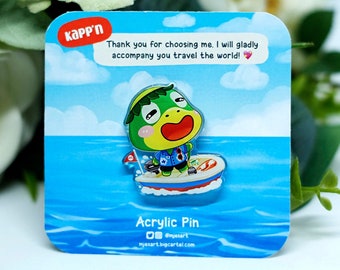 Kapp’n Animal Crossing Pin | Acrylic Pins | ACNH Pins | Gift