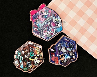 Wooden Pin I Isometric I ACNH I Animal Crossing I Gift