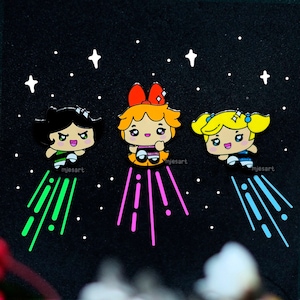 The Powerpuff Girls I Hard Enamel Pin I Pins l Gift