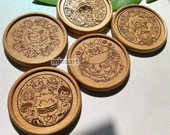 Wooden I Coaster I Anime I Monster I Pirates I Whimsical I Magical