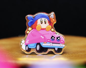 Kirby Ride I Pin I Acrylic I Pin I Cute I Gift