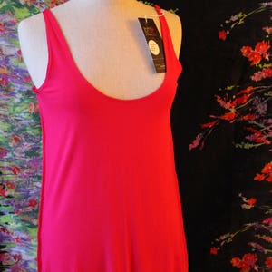 Calla duo dress and orange tank top made to order in viscose jersey image 7