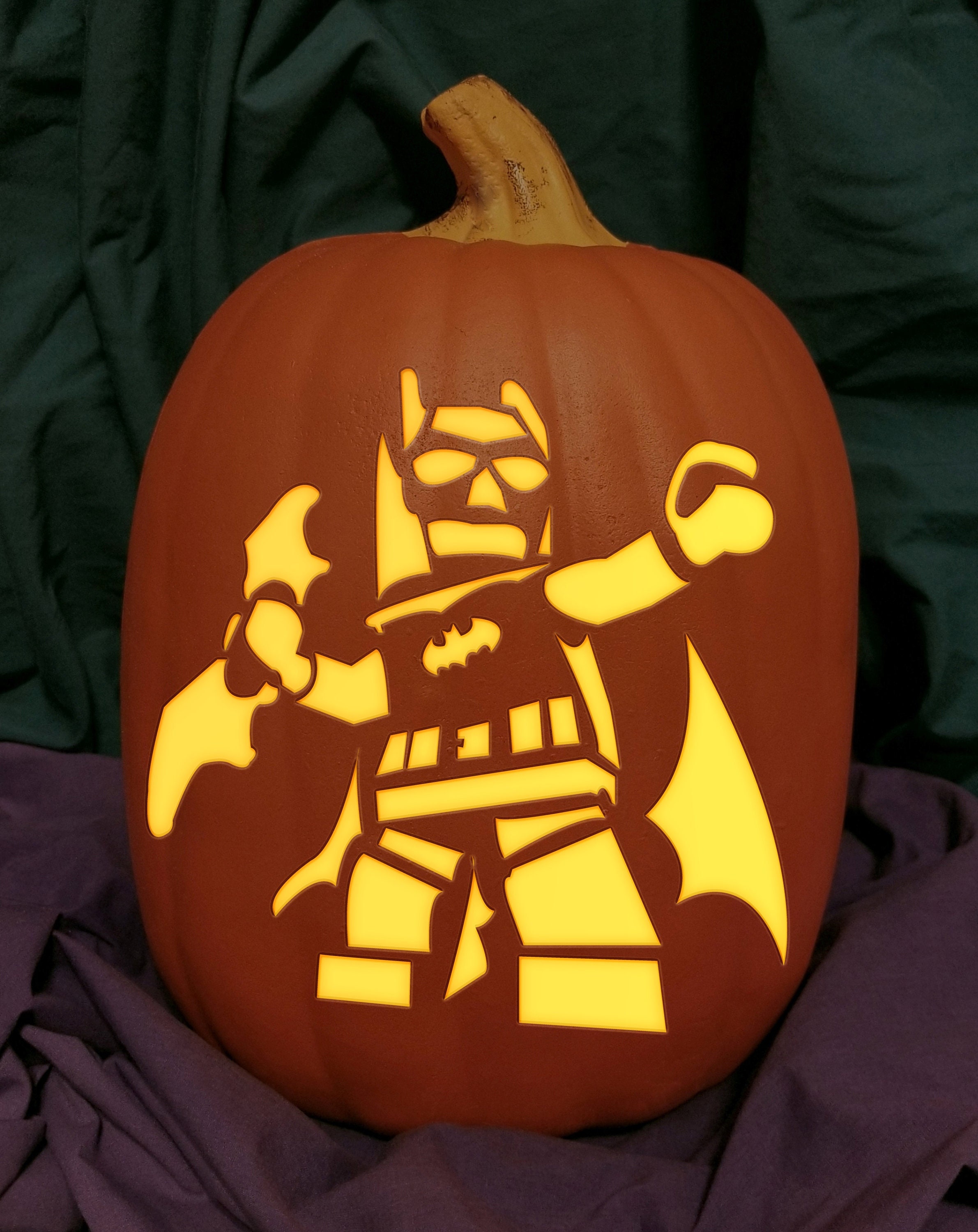 Pumpkin Carving Batman pumpkin-carving-batman