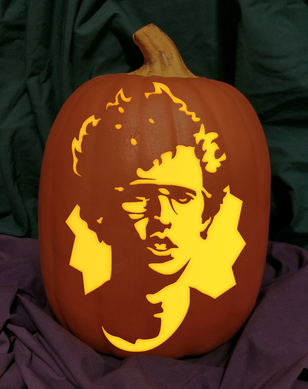 Napoleon Dynamite Carved Foam Permanent Pumpkin - Etsy