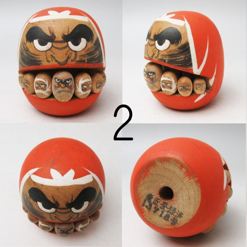 daruma kokeshi