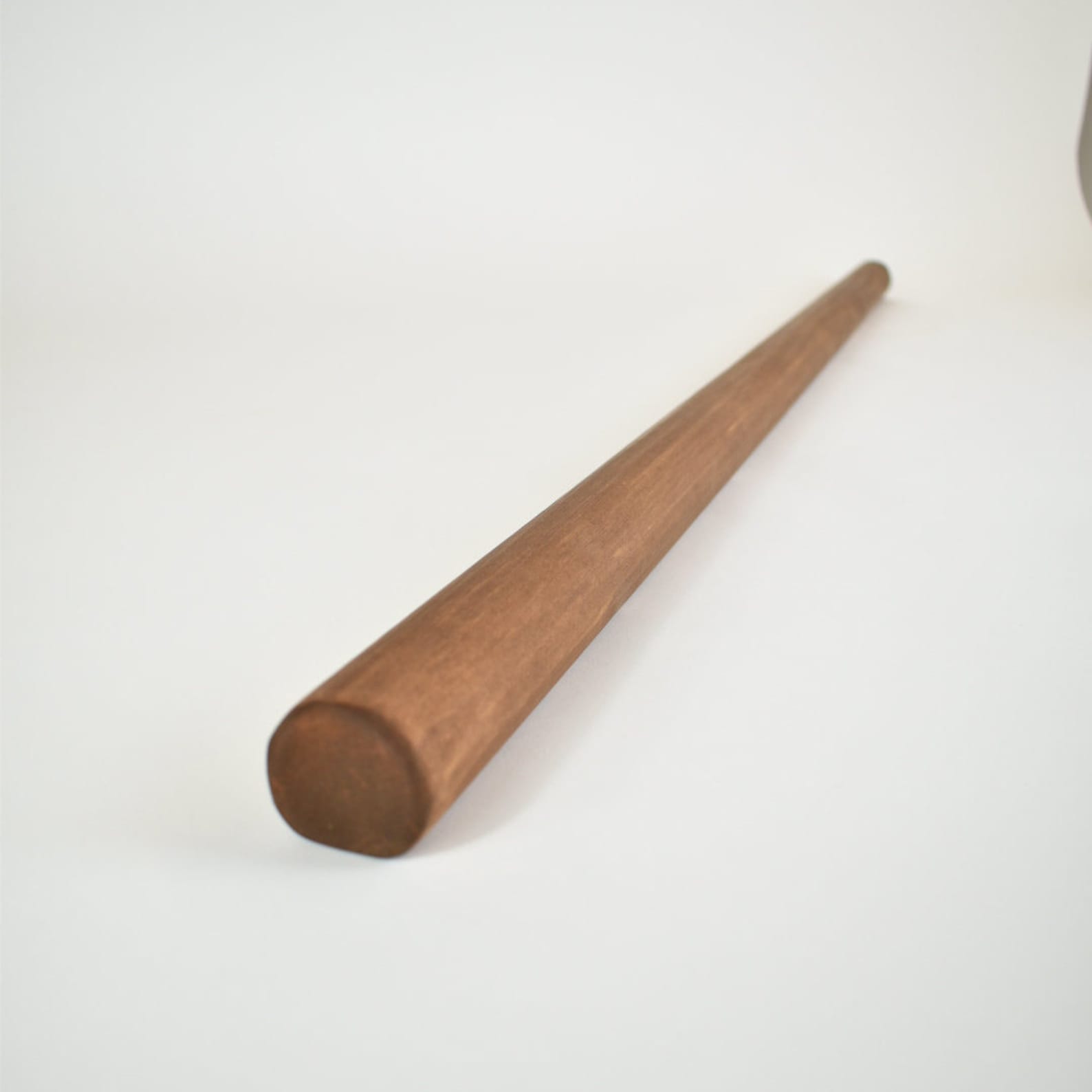 Handrail - Circular Wood & Wrought Iron - Timber Circular - 5cm - Main ...