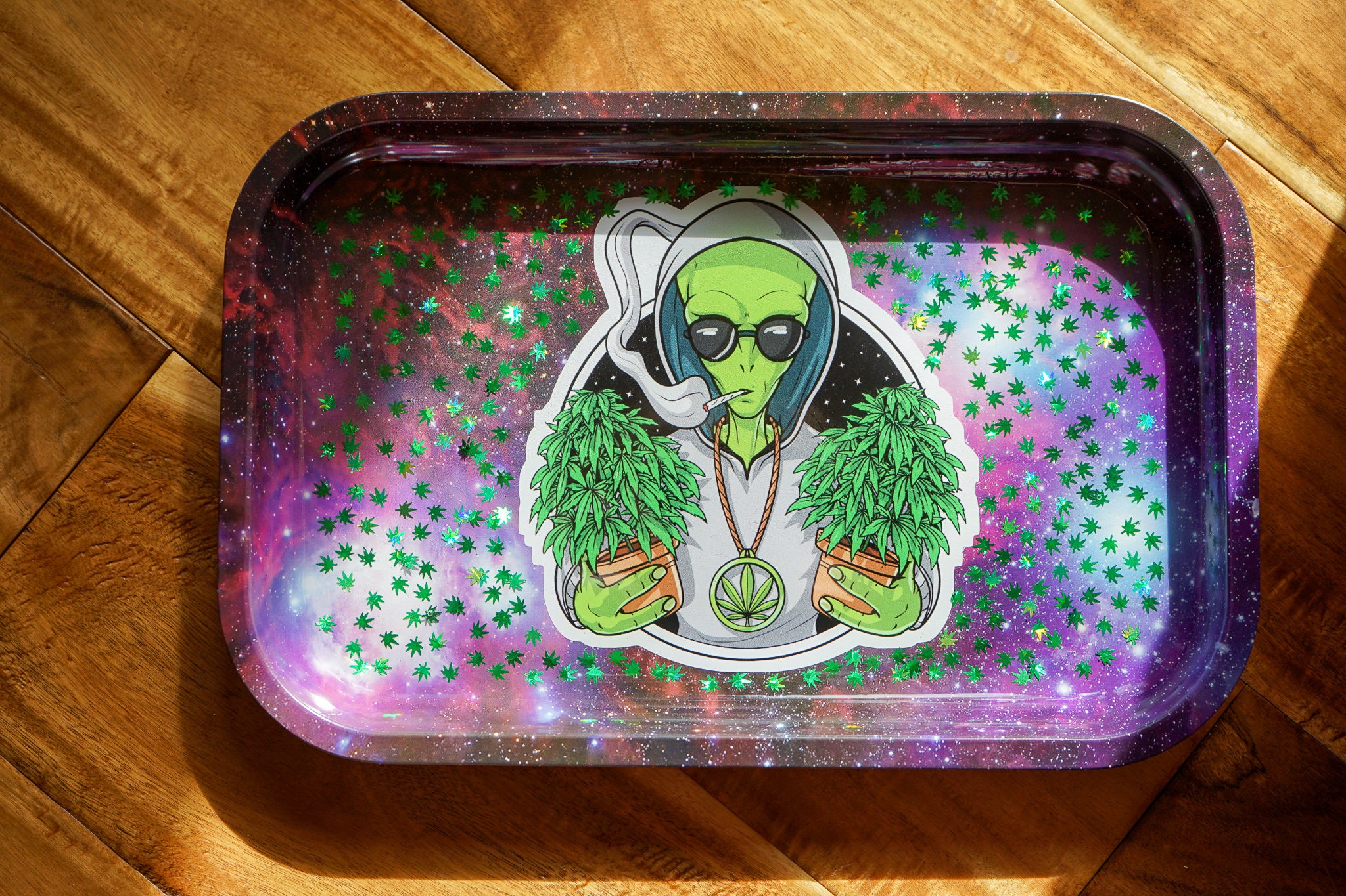 Rolling Tray UFO Alien Marijuana Custom Made to Order Etsy