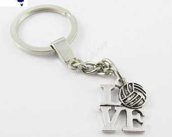 Netball Love Netball Charm Keychain Coach Sports End Of Season Gift