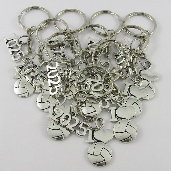 Buy 14 X I Love Netball 2025 Charm Keychain Keyring Bag Tag Team