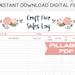 Order Form Printable for Handmade Business Client Order Form Printable